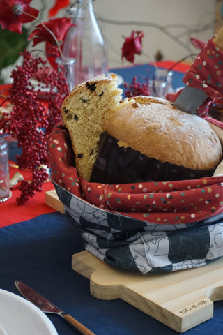 Azul Navidad Bread Bag