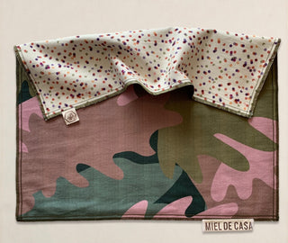 Reversible Placemat for 1 Camuflaje - Pica Pica